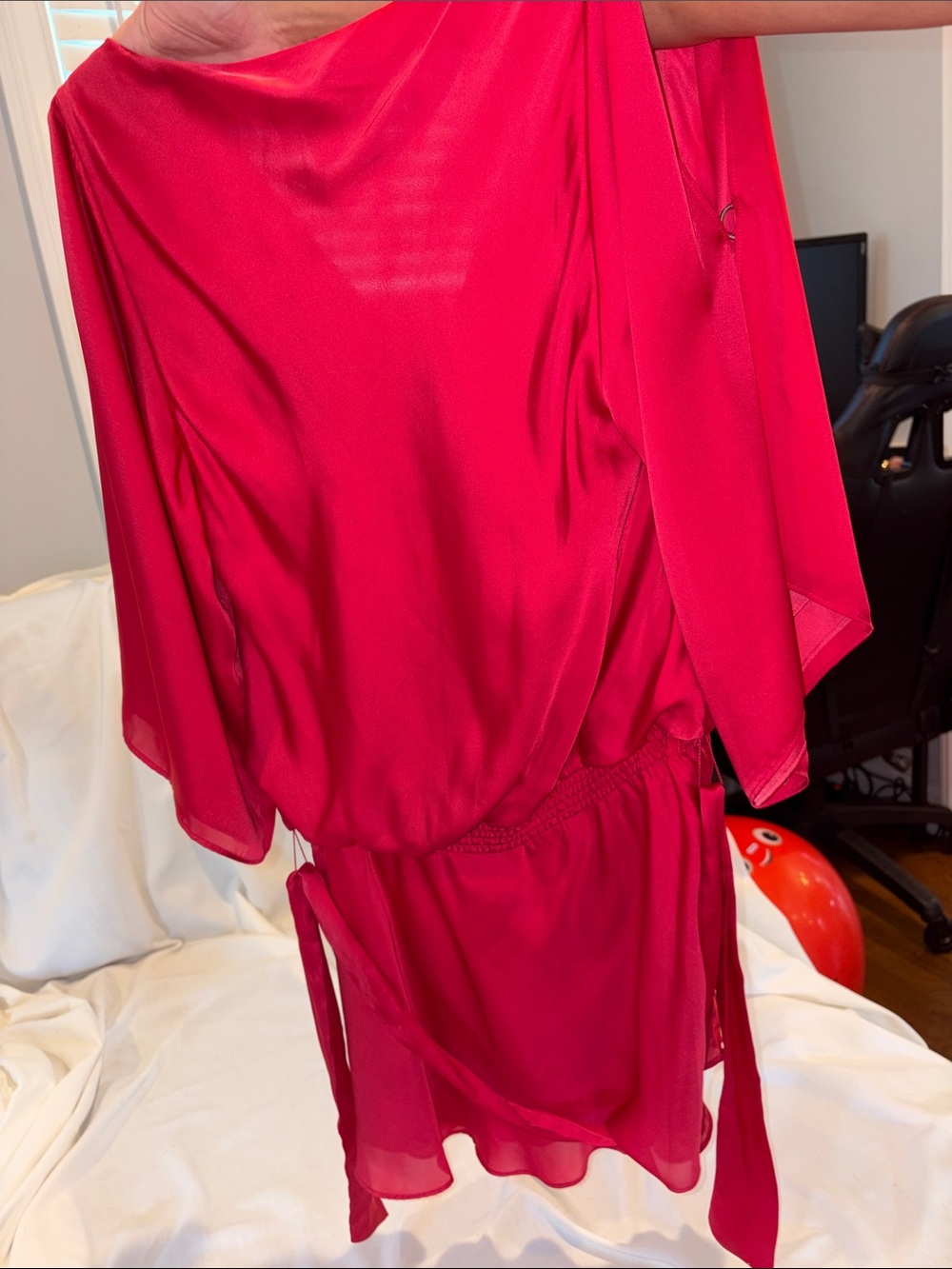 White House Black Market Red Dress - Picture 3 of 12
